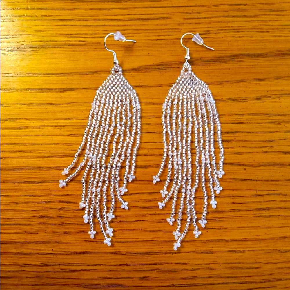 Fringe earrings